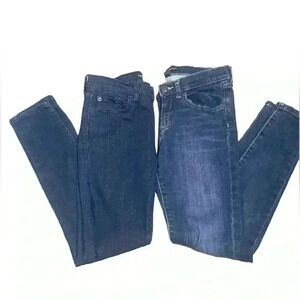 Banana Republic Factory Two Pais of Denim Jeans Size 26/2